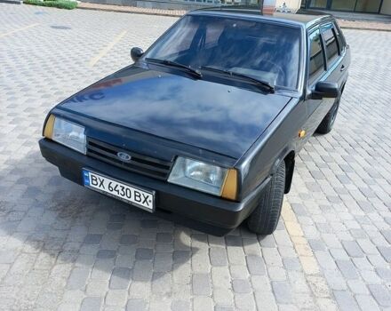 Черный ВАЗ 21099, объемом двигателя 1.5 л и пробегом 213 тыс. км за 1800 $, фото 1 на Automoto.ua