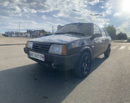 Черный ВАЗ 21099, объемом двигателя 1.5 л и пробегом 240 тыс. км за 1258 $, фото 1 на Automoto.ua