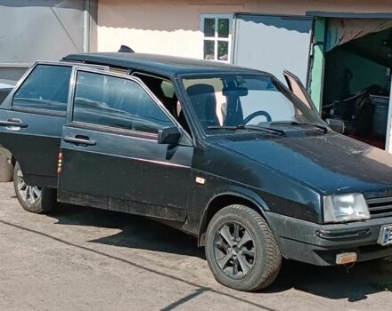 Черный ВАЗ 21099, объемом двигателя 1.5 л и пробегом 200 тыс. км за 1555 $, фото 1 на Automoto.ua