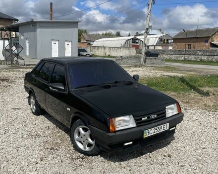Черный ВАЗ 21099, объемом двигателя 1.6 л и пробегом 242 тыс. км за 1850 $, фото 1 на Automoto.ua