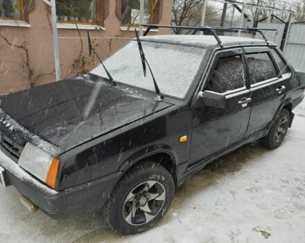Черный ВАЗ 21099, объемом двигателя 1.6 л и пробегом 250 тыс. км за 2500 $, фото 1 на Automoto.ua