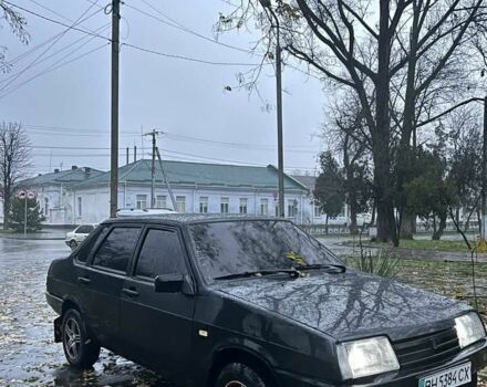 Черный ВАЗ 21099, объемом двигателя 1.5 л и пробегом 250 тыс. км за 1350 $, фото 1 на Automoto.ua