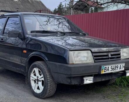 Черный ВАЗ 21099, объемом двигателя 1.6 л и пробегом 250 тыс. км за 1300 $, фото 1 на Automoto.ua