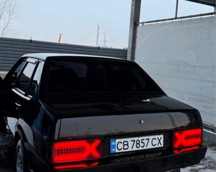 Черный ВАЗ 21099, объемом двигателя 1.6 л и пробегом 260 тыс. км за 1600 $, фото 1 на Automoto.ua