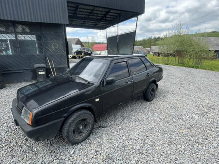 Чорний ВАЗ 21099, об'ємом двигуна 1.6 л та пробігом 220 тис. км за 1850 $, фото 1 на Automoto.ua