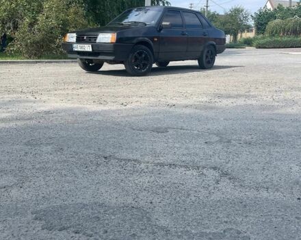 Чорний ВАЗ 21099, об'ємом двигуна 1.6 л та пробігом 140 тис. км за 1650 $, фото 1 на Automoto.ua