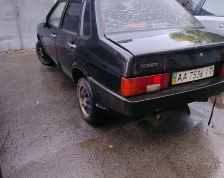 Черный ВАЗ 21099, объемом двигателя 0 л и пробегом 170 тыс. км за 1300 $, фото 1 на Automoto.ua