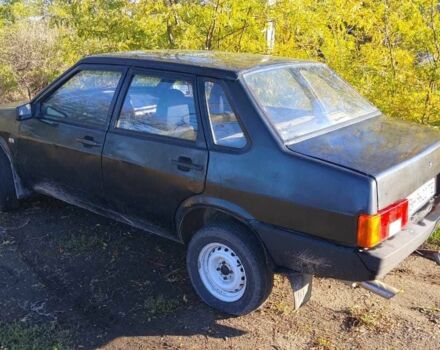 Черный ВАЗ 21099, объемом двигателя 1.6 л и пробегом 3 тыс. км за 1000 $, фото 1 на Automoto.ua