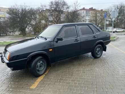 Черный ВАЗ 21099, объемом двигателя 1.6 л и пробегом 250 тыс. км за 1600 $, фото 1 на Automoto.ua