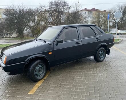 Черный ВАЗ 21099, объемом двигателя 1.6 л и пробегом 250 тыс. км за 1600 $, фото 1 на Automoto.ua