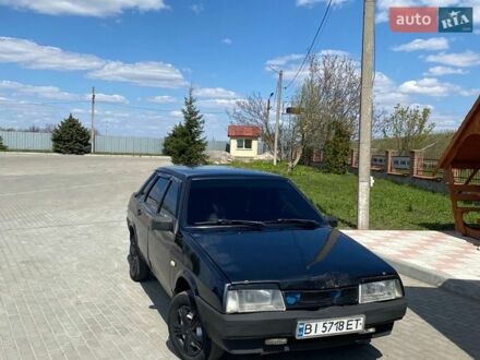 Чорний ВАЗ 21099, об'ємом двигуна 1.6 л та пробігом 230 тис. км за 1500 $, фото 1 на Automoto.ua