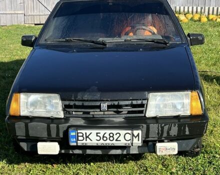 Черный ВАЗ 21099, объемом двигателя 1.5 л и пробегом 157 тыс. км за 1550 $, фото 1 на Automoto.ua
