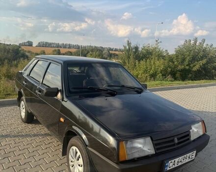 Черный ВАЗ 21099, объемом двигателя 1.6 л и пробегом 224 тыс. км за 2300 $, фото 1 на Automoto.ua