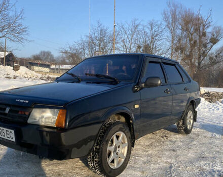 Чорний ВАЗ 21099, об'ємом двигуна 1.6 л та пробігом 180 тис. км за 1400 $, фото 1 на Automoto.ua