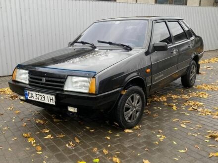Черный ВАЗ 21099, объемом двигателя 1.6 л и пробегом 162 тыс. км за 1500 $, фото 1 на Automoto.ua