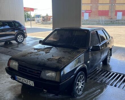 Чорний ВАЗ 21099, об'ємом двигуна 1.6 л та пробігом 150 тис. км за 671 $, фото 1 на Automoto.ua