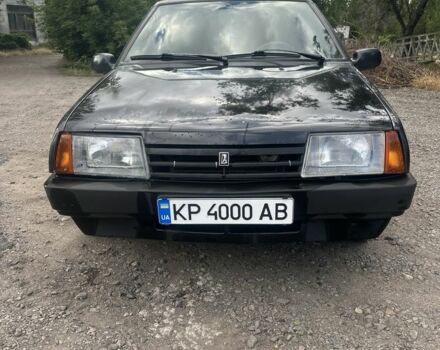 Черный ВАЗ 21099, объемом двигателя 1.6 л и пробегом 161 тыс. км за 1600 $, фото 1 на Automoto.ua