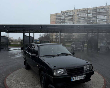 Черный ВАЗ 21099, объемом двигателя 1.5 л и пробегом 300 тыс. км за 2000 $, фото 1 на Automoto.ua