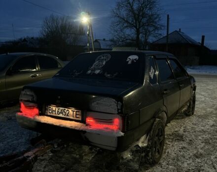 Черный ВАЗ 21099, объемом двигателя 1.6 л и пробегом 306 тыс. км за 1512 $, фото 1 на Automoto.ua