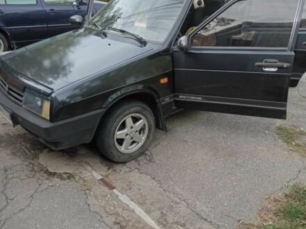 Черный ВАЗ 21099, объемом двигателя 1.5 л и пробегом 100 тыс. км за 2200 $, фото 1 на Automoto.ua