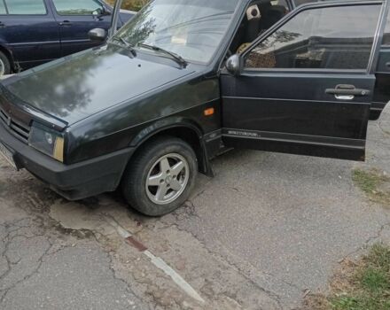 Черный ВАЗ 21099, объемом двигателя 1.5 л и пробегом 100 тыс. км за 2200 $, фото 1 на Automoto.ua