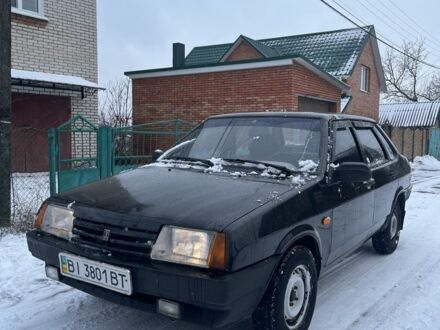 Чорний ВАЗ 21099, об'ємом двигуна 1.6 л та пробігом 200 тис. км за 1299 $, фото 1 на Automoto.ua