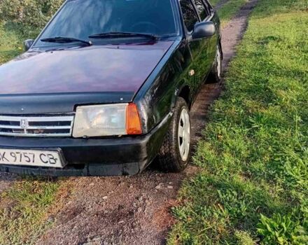 Черный ВАЗ 21099, объемом двигателя 1.5 л и пробегом 189 тыс. км за 1100 $, фото 1 на Automoto.ua