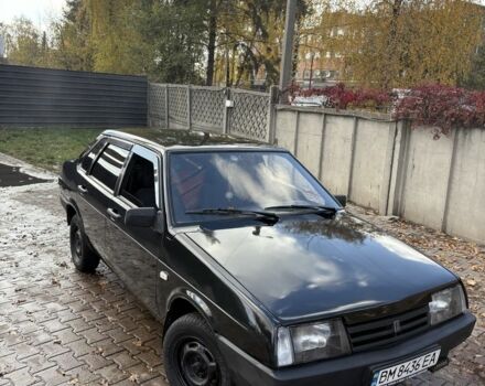 Черный ВАЗ 21099, объемом двигателя 1.6 л и пробегом 146 тыс. км за 2100 $, фото 1 на Automoto.ua