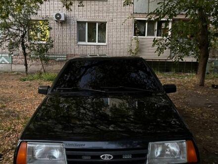 Черный ВАЗ 21099, объемом двигателя 1.6 л и пробегом 200 тыс. км за 1400 $, фото 1 на Automoto.ua