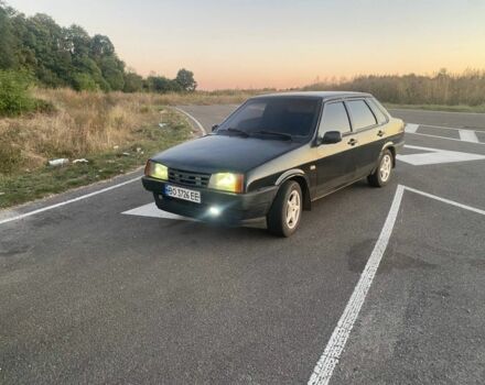 Черный ВАЗ 21099, объемом двигателя 1.6 л и пробегом 260 тыс. км за 1072 $, фото 1 на Automoto.ua