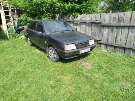 Чорний ВАЗ 21099, об'ємом двигуна 1.5 л та пробігом 150 тис. км за 750 $, фото 1 на Automoto.ua