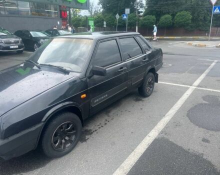 Чорний ВАЗ 21099, об'ємом двигуна 1.6 л та пробігом 200 тис. км за 1200 $, фото 1 на Automoto.ua