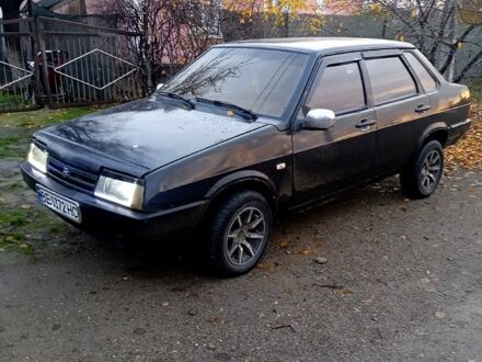 Черный ВАЗ 21099, объемом двигателя 1.5 л и пробегом 0 тыс. км за 850 $, фото 1 на Automoto.ua