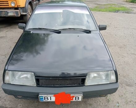 Черный ВАЗ 21099, объемом двигателя 0 л и пробегом 240 тыс. км за 1700 $, фото 1 на Automoto.ua