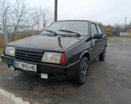 Черный ВАЗ 21099, объемом двигателя 0 л и пробегом 198 тыс. км за 1429 $, фото 1 на Automoto.ua