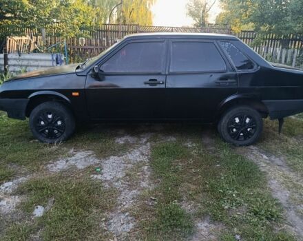Черный ВАЗ 21099, объемом двигателя 0 л и пробегом 1 тыс. км за 1459 $, фото 1 на Automoto.ua