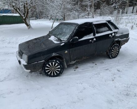 Чорний ВАЗ 21099, об'ємом двигуна 1.6 л та пробігом 180 тис. км за 1000 $, фото 1 на Automoto.ua