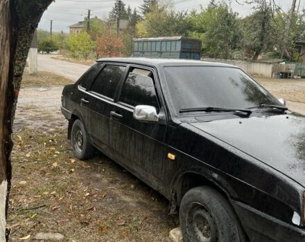 Черный ВАЗ 21099, объемом двигателя 1.6 л и пробегом 250 тыс. км за 655 $, фото 1 на Automoto.ua