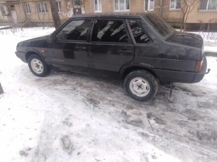 Чорний ВАЗ 21099, об'ємом двигуна 1.6 л та пробігом 200 тис. км за 1450 $, фото 1 на Automoto.ua