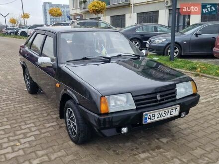 Черный ВАЗ 21099, объемом двигателя 1.6 л и пробегом 125 тыс. км за 1650 $, фото 1 на Automoto.ua