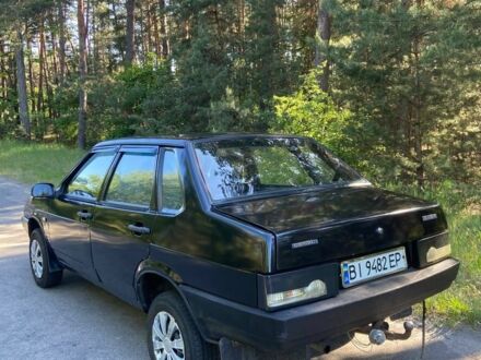 Черный ВАЗ 21099, объемом двигателя 1.5 л и пробегом 280 тыс. км за 1550 $, фото 1 на Automoto.ua