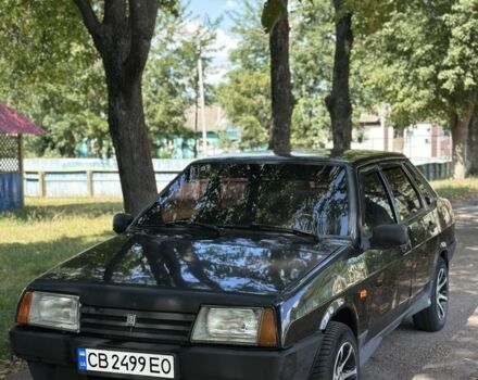 Чорний ВАЗ 21099, об'ємом двигуна 1.6 л та пробігом 140 тис. км за 1002 $, фото 1 на Automoto.ua