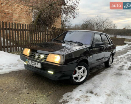 Черный ВАЗ 21099, объемом двигателя 1.6 л и пробегом 230 тыс. км за 1660 $, фото 1 на Automoto.ua
