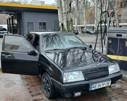 Черный ВАЗ 21099, объемом двигателя 1.6 л и пробегом 313 тыс. км за 2200 $, фото 1 на Automoto.ua