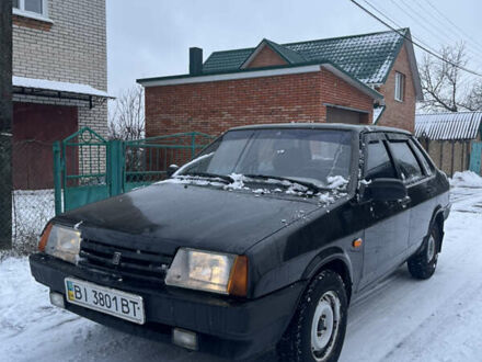 Чорний ВАЗ 21099, об'ємом двигуна 1.6 л та пробігом 200 тис. км за 1299 $, фото 1 на Automoto.ua