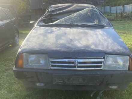 Черный ВАЗ 21099, объемом двигателя 1.6 л и пробегом 220 тыс. км за 700 $, фото 1 на Automoto.ua