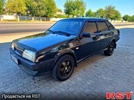 Черный ВАЗ 21099, объемом двигателя 1.6 л и пробегом 109 тыс. км за 2100 $, фото 1 на Automoto.ua