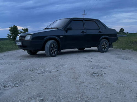 Черный ВАЗ 21099, объемом двигателя 1.6 л и пробегом 260 тыс. км за 1600 $, фото 1 на Automoto.ua