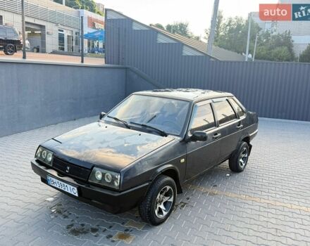 Черный ВАЗ 21099, объемом двигателя 1.6 л и пробегом 200 тыс. км за 950 $, фото 1 на Automoto.ua