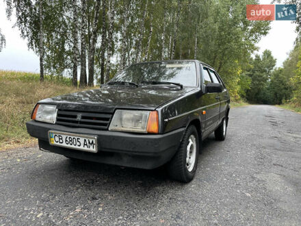 Чорний ВАЗ 21099, об'ємом двигуна 1.6 л та пробігом 222 тис. км за 2000 $, фото 1 на Automoto.ua